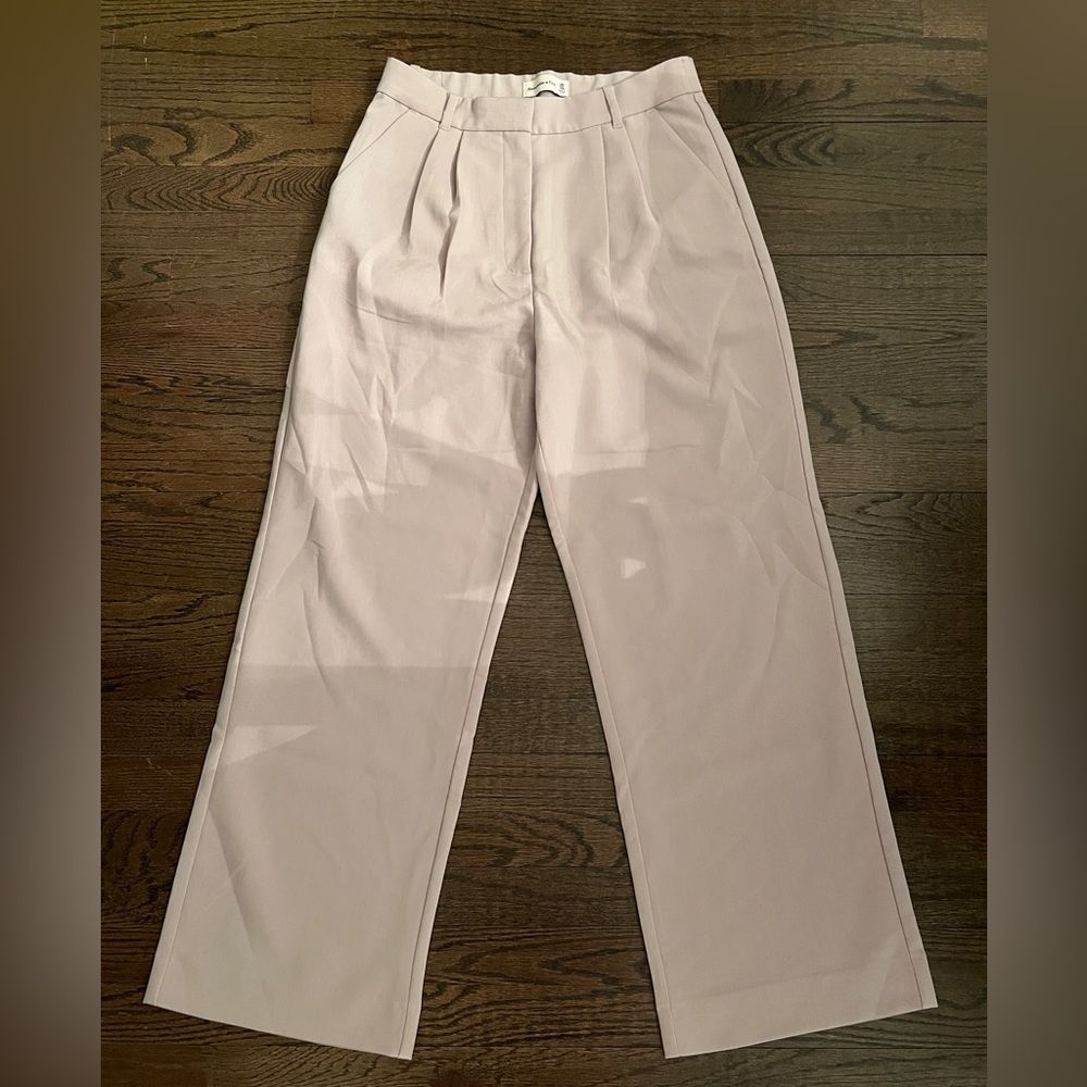 Abercrombie Sloane Tailored Wide Leg Pant